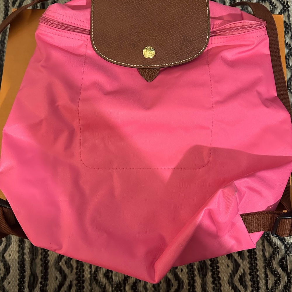 Longchamp Pink Backpack